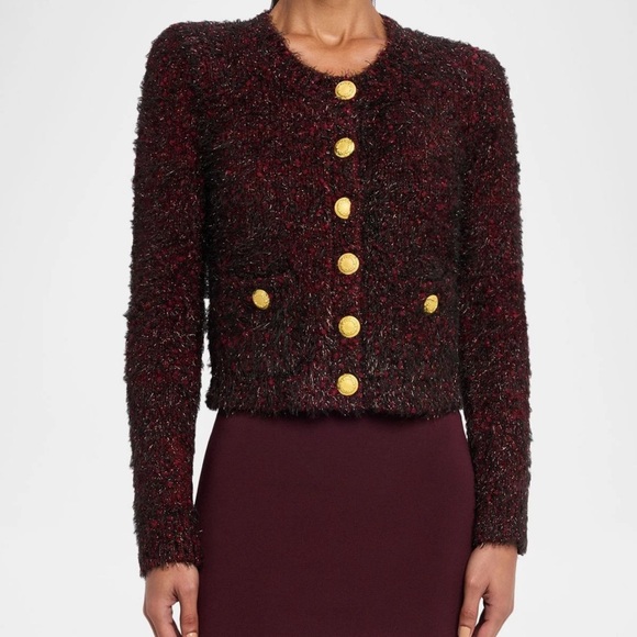 L'AGENCE Sweaters - L'Agence Una Fuzzy Cardigan NWOT